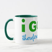 I GOLF Tasse - wählen Sie Stil & Farbe (Links)