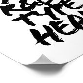 I Got A 90s R & B Type Heart Grunge Caps Poster (Ecke)