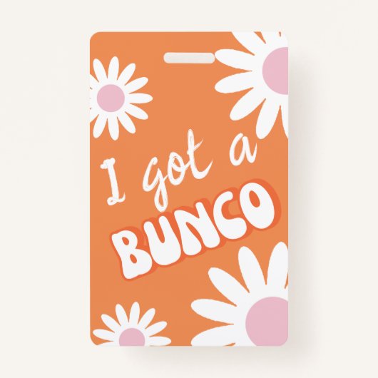 I Got A Bunco Groovy Mod Ausweis (Vorderseite)
