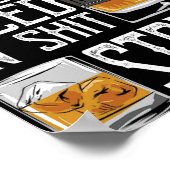 I Got Bourbon Faced Street - Whiskey & Bourbon Poster (Ecke)