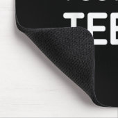 I Got New Teeth, Funny, Jokes, Sarcastic Mousepad (Ecke)