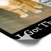 I Got That Dawg In Me Funny Cigarette Cat Smoking  Poster (Ecke)