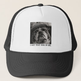 I Got That Dog In Me Custom Funny Dog Picture Gift Truckerkappe