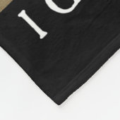 I Got That Dog In Me Funny Chihuahua Smoking Beer  Fleecedecke (Ecke)