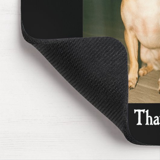 I Got That Dog In Me Funny Chihuahua Smoking Beer  Mousepad (Ecke)