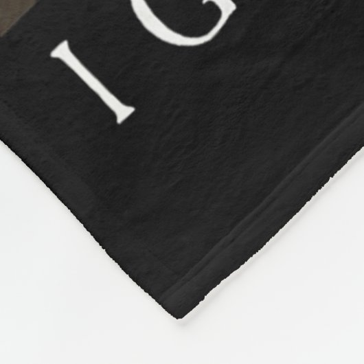 I Got That Dog In Me Funny German Shepherd Smoking Fleecedecke (Ecke)