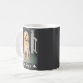 I Got That Dog In Me Funny Golden Doodle Smoking B Kaffeetasse (Vorderseite Links)