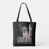I Got That Dog In Me, Funny Labrador Retriever Pet Tasche (Rückseite)