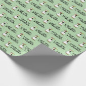 I GOT YOU A PRESENT! shouty chicken Geschenkpapier (Ecke)