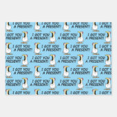 I GOT YOU A PRESENT! shouty chicken Geschenkpapier Set (Vorderseite 3)