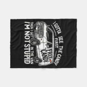 I Gotta See The Candy First. I'm Not Stud Hallowee Fleecedecke (Vorderseite (Horizontal))