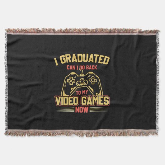 I Graduated Can I Go Back To My Video Games Decke (Vorderseite)