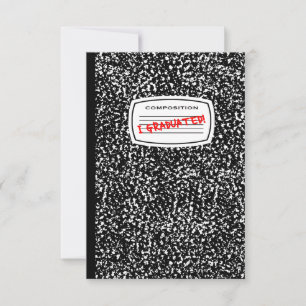 i graduiertes Kompositionsbuch Einladung