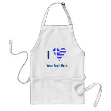 I (Griechisches Flaggenherz) Ihr Text