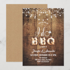 I. GRILLEN Engagement Party Einladung