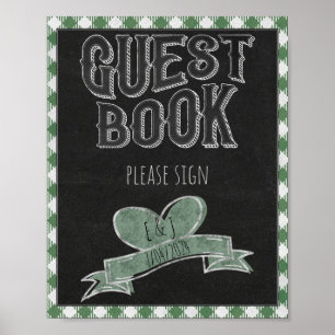 I GRILLEN Party Guest Book Brautparty Signierung Poster
