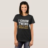 I Grow Twins T-Shirt (Vorne ganz)