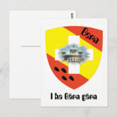 I ha Bärn gärn Postkarte mit Bundeshaus (Vorne/Hinten)