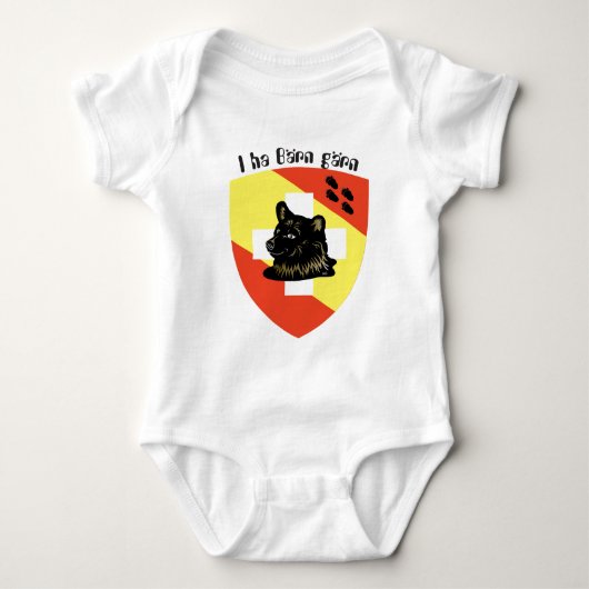 I ha Bärn gärn T-Shirt Baby Strampler (Vorderseite)