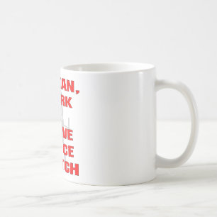 I haben sauberer i-Ruck u. ich ein Nizza Zugreifen Kaffeetasse