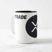 I HANDEL XRP ZWEIFARBIGE TASSE (Vorderseite Links)