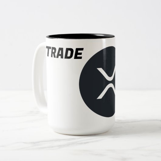 I HANDEL XRP ZWEIFARBIGE TASSE (Vorderseite Links)