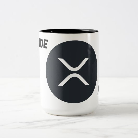 I HANDEL XRP ZWEIFARBIGE TASSE (Mittel)