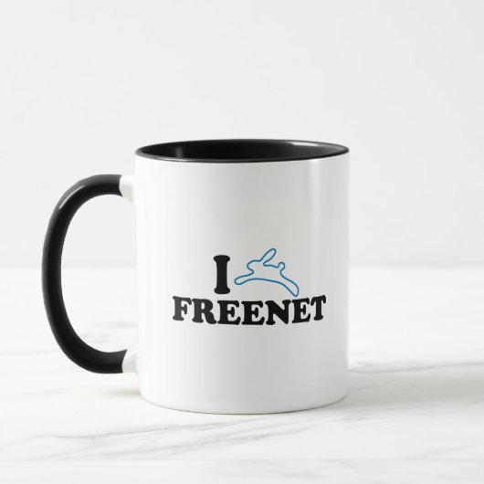 I Häschen-freenet Tasse (Links)