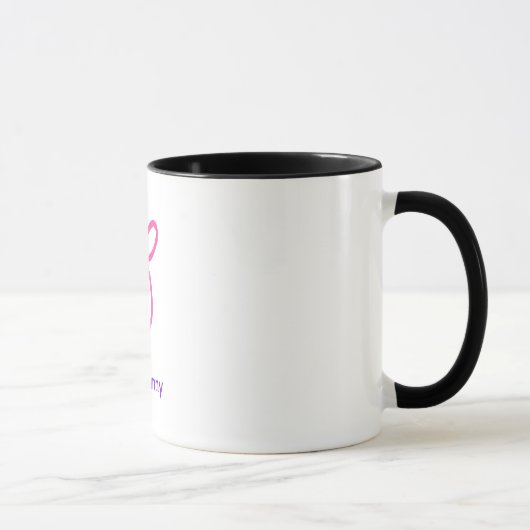 I Häschen-Tasse der Liebe-U Hunny Tasse (Rechts)