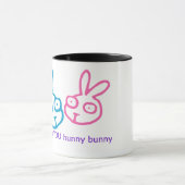 I Häschen-Tasse der Liebe-U Hunny Tasse (Zentrum)
