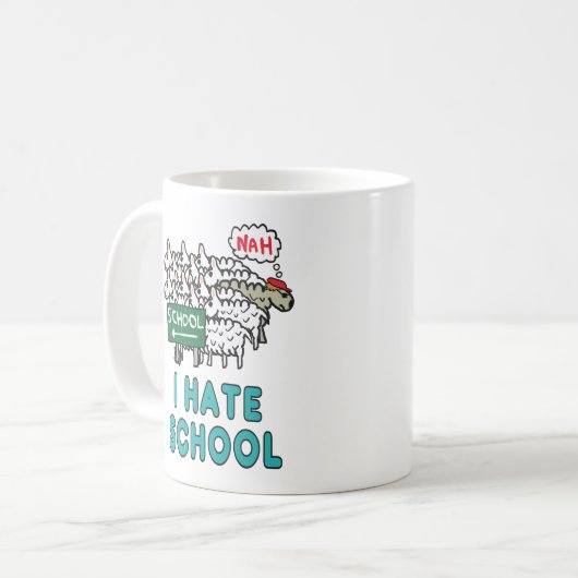 I Hasse School Kaffeetasse (Vorderseite Links)