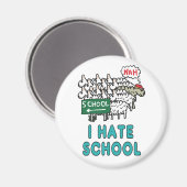 I Hasse School Magnet (Vorderseite/Rückseite)