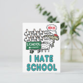 I Hasse School Postkarte (Stehend Vorderseite)