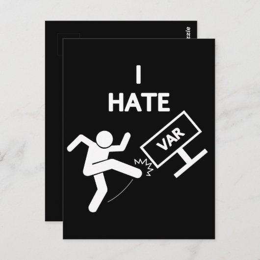 I Hasse VAR Postkarte (Vorne/Hinten)