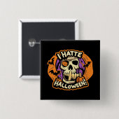 i Hassehalloween Button (Vorne & Hinten)