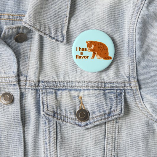 I hat ein Aroma, LOL CAT Button (Beispiel)