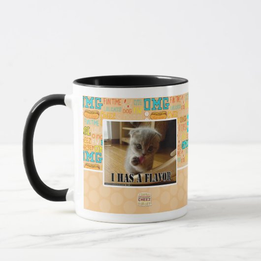 I hat ein Aroma Tasse (Links)