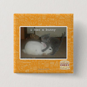 I hat ein Häschen Button