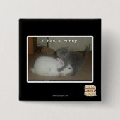 I hat ein Häschen Button (Vorderseite)