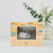 I hat ein Häschen Postkarte (Stehend Vorderseite)