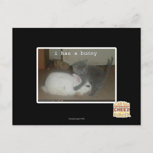 I hat ein Häschen Postkarte