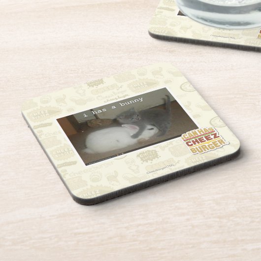 I hat ein Häschen Untersetzer (Linke Seite)