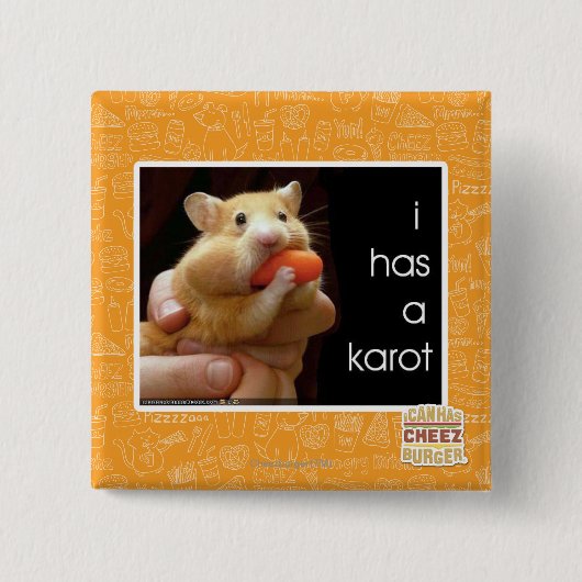 I hat ein karot button (Vorderseite)