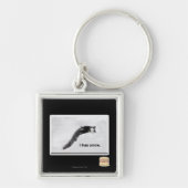 I hat Schnee Schlüsselanhänger (Vorne)