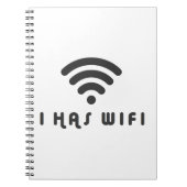 I HAT WIFI-INTERNET NOTIZBLOCK (Vorderseite)