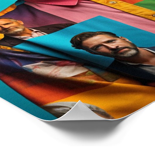 "I Hate AI Art. 2 Poster (Ecke)