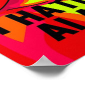 "I Hate AI Art. 3 Poster (Ecke)