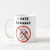 I Hate Bananas  Kaffeetasse (Links)