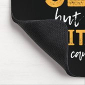 I Hate Being Y But I'm A Guitarist So I Can't Help Mousepad (Ecke)