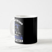 I Hate Being Y But I'm A Trucker So I Can't Hel _ Kaffeetasse (Vorderseite Links)